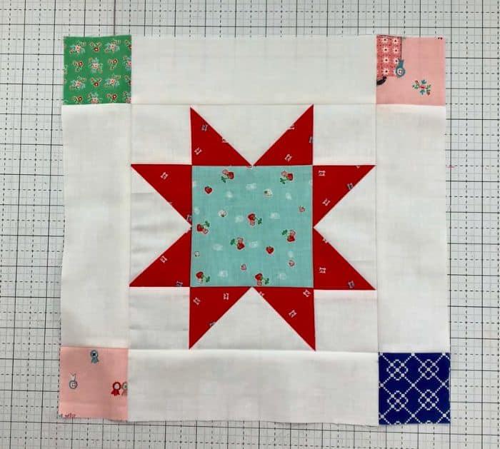 Star Chain Layer Cake Quilt Pattern Tutorial