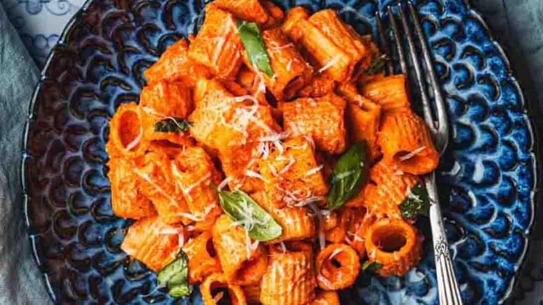 Roasted Red Pepper Pasta Recipe