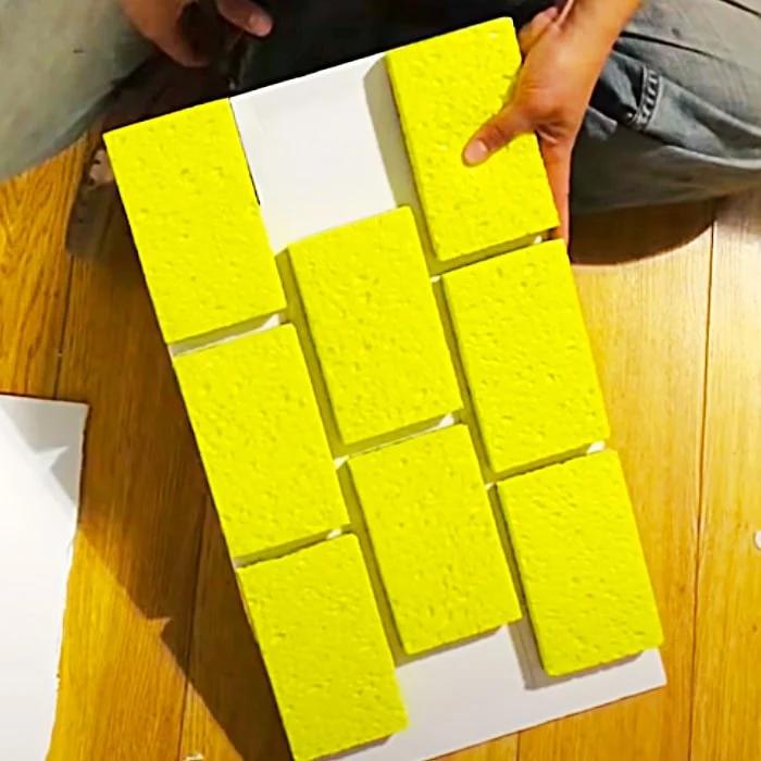 Easy DIY Decorating Ideas - How To Make A Faux Brick Wall - DIY Home Decor
