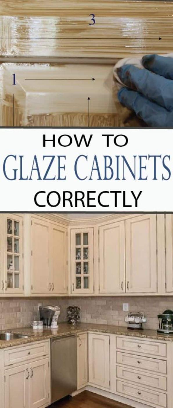 Glaze Cabinets Correctly, a simple weekend project that changes a whole kitchen and a stylish upgrade without a full remodel