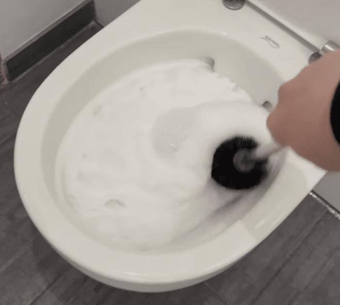 Easy Toilet Cleaning Hack