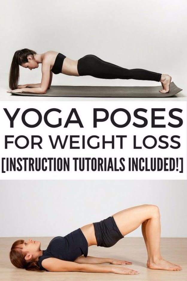 DIY Dieting Hacks - Try Yoga For Weight Loss - Lose Weight Fast With These Easy and Quick Way To Shed Pounds and Detox Your Body - Best Diet Recipes, Tips and Tricks for a Slimmer