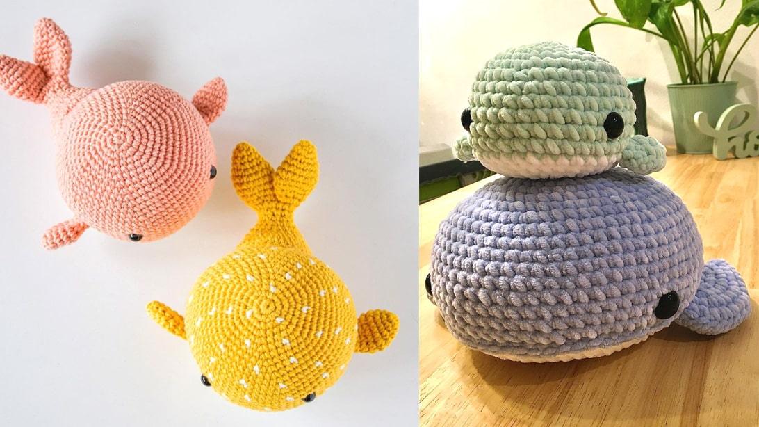 How to Crochet an Amigurumi Whale