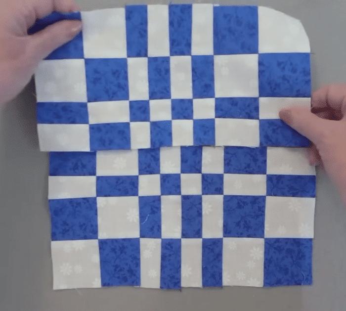 How to Make a 4-Patch Illusion Quilt Block