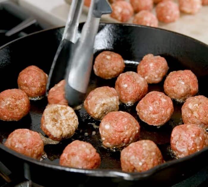 Easy To Make Skillet Swedish Meatballs and Gravy