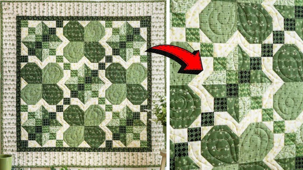 Easy Lucky Charms Wall Hanging Quilt Tutorial