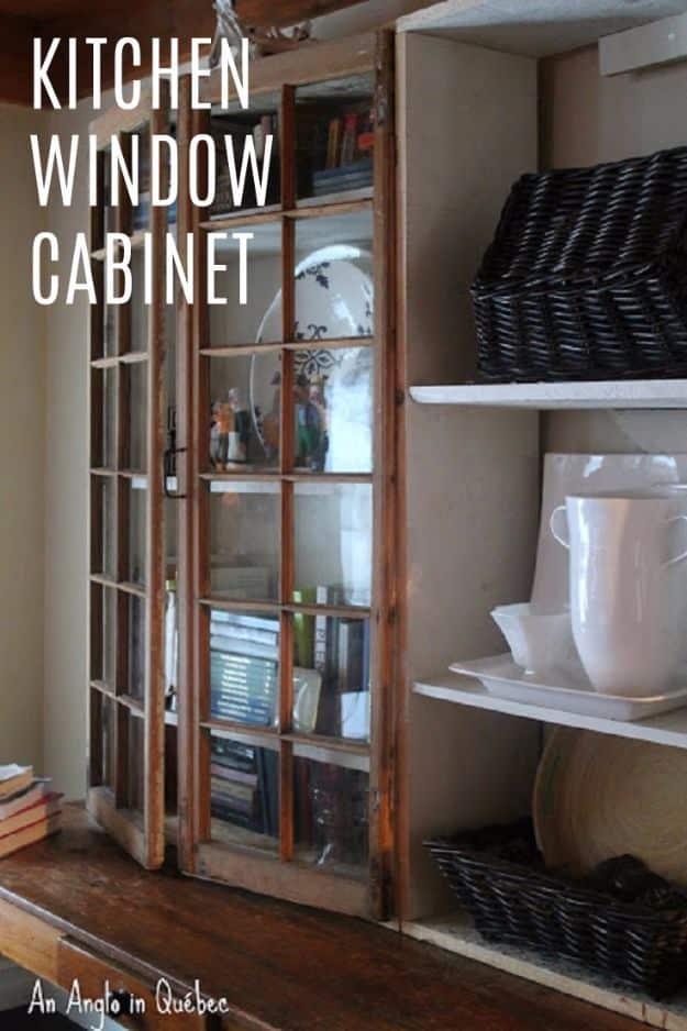 Kitchen Window Cabinet, no power tools required for the basic build and something worth showing off once it is done