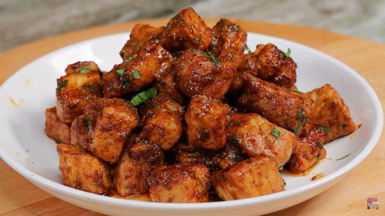Easy and Delicious Garlic Butter Pork Bites