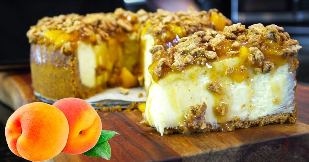 How To Make Peach Cobbler Cheesecake