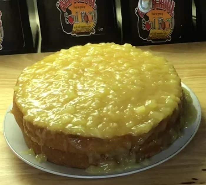 Easy To Make Old School Pineapple Layer Cake