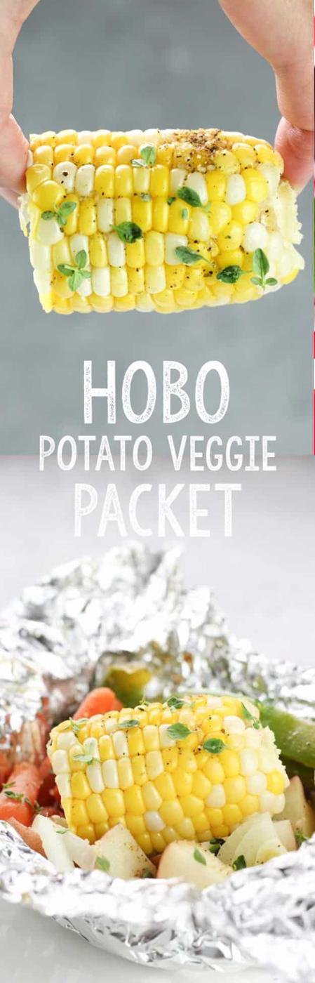 Hobo Potato Veggie Packets, a campsite dinner idea, light on prep but big on payoff and a bite worth saving room for
