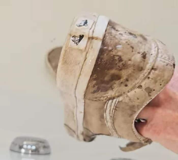 Easy Way to Make Muddy Shoes White Again