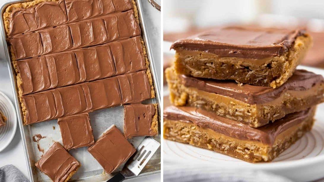 Lunch Lady Peanut Bars Recipe