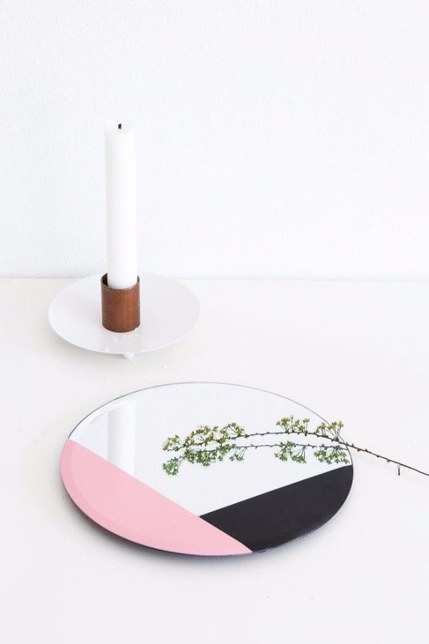 DIY Design Accent Mirror, a statement design element, easy to scale up for a full batch and a keepsake worth handing down