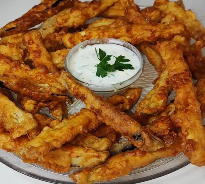 Easy To Make Crunchy Fried Eggplant