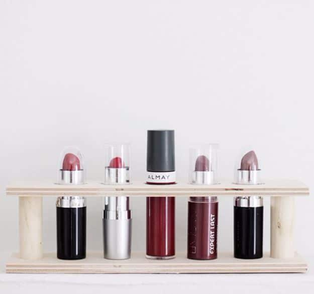 DIY Lipstick Holder, wallet friendly enough to give without straining a budget and a pick that outshines anything off a shelf
