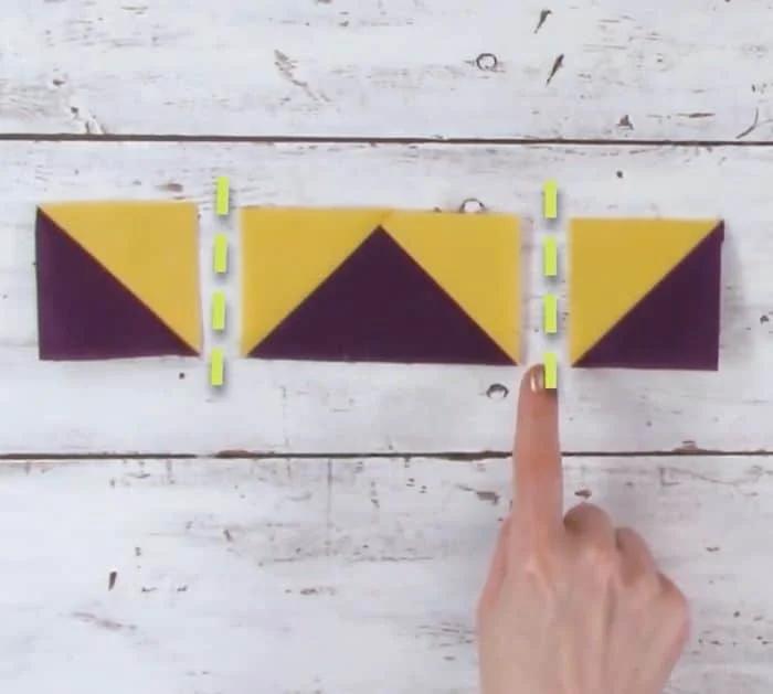 Easy Weathervane Quilt Block Materials