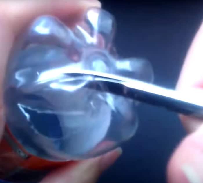 DIY plastic bottle gemstones materials