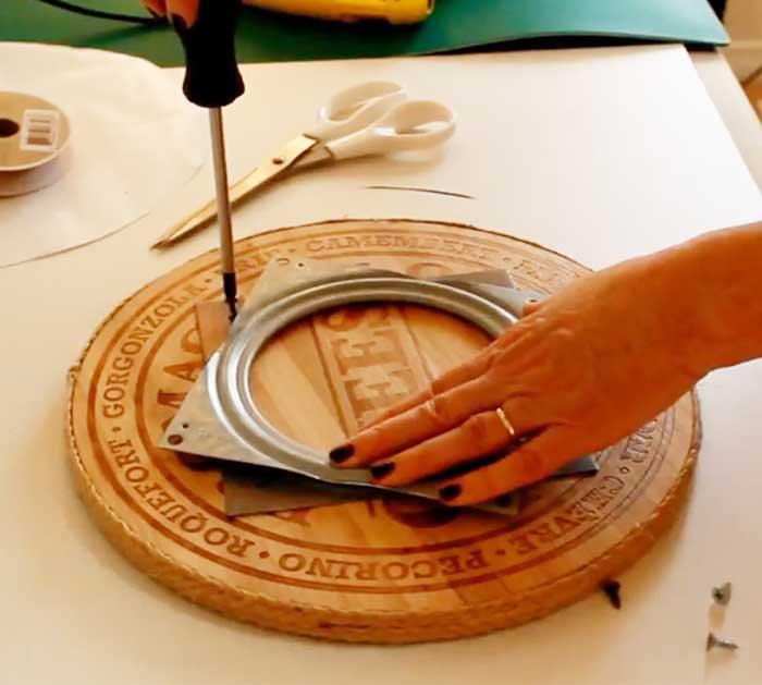 Attach DIY Lazy Susan - Dollar Store Crafts