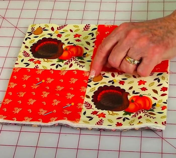 How To Make Fall Pot Holders - The Sewing Room Channel