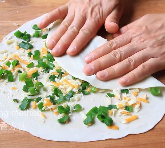 Crispy Breakfast Scallion Pancakes Ingredients