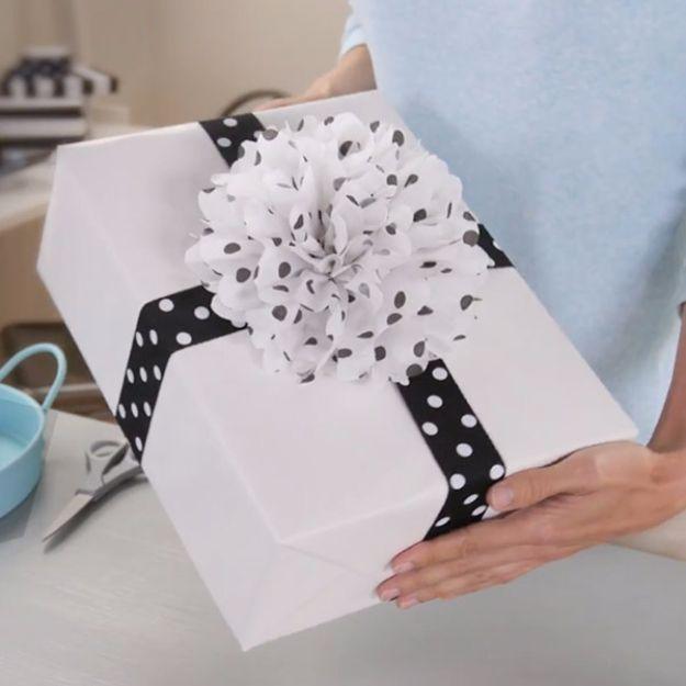 Tissue Paper Flower Bow, simple enough for a first attempt and proof a small idea can make a big difference