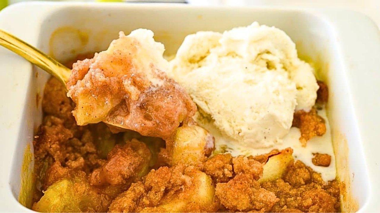 Easy-to-Make Apple Brown Betty for Two