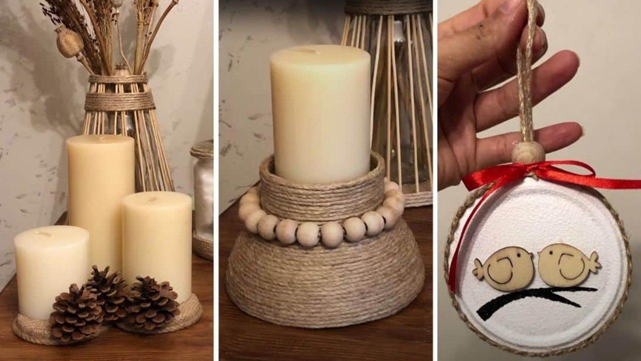 3 Recycled Jar Lid Ideas