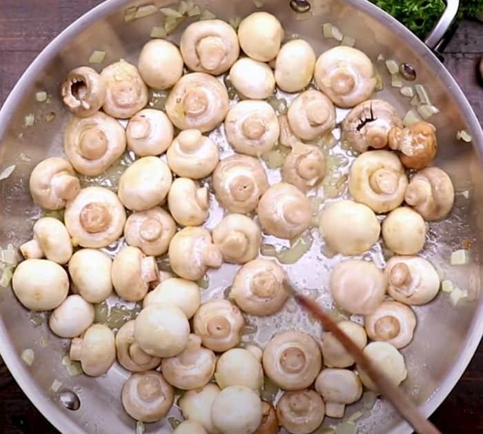 How to make garlic mushrooms