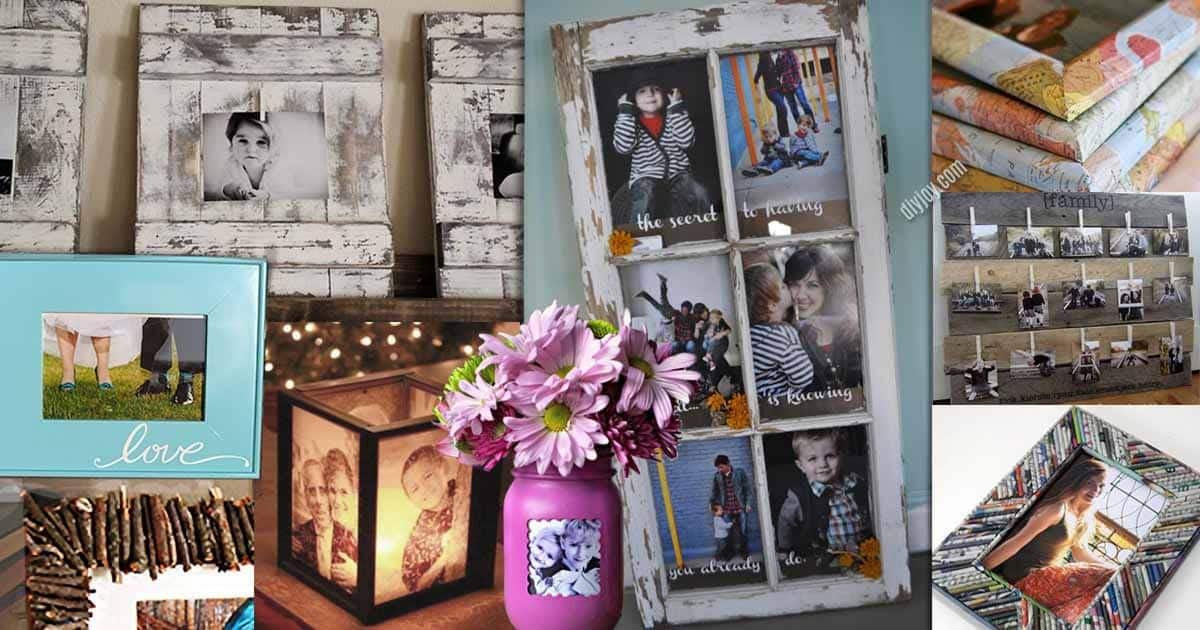 17 DIY Picture Frames