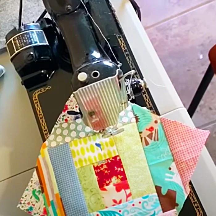 How To Make A Quick Scrappy Quilt Block - Easy Quilt Block Pattern - Easy Quilting Ideas