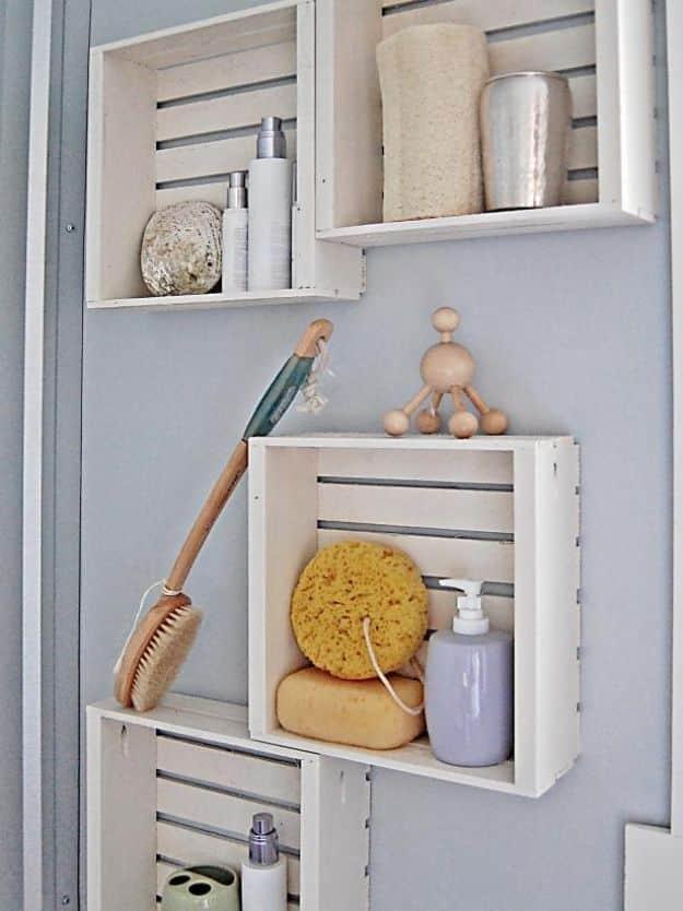 Crate Shelving, easy to scale up for a full batch and the kind of upgrade neighbors notice right away