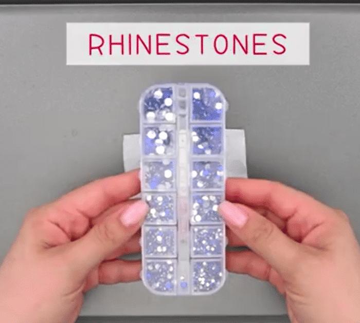 How to Make an American Flag Rhinestone Patch