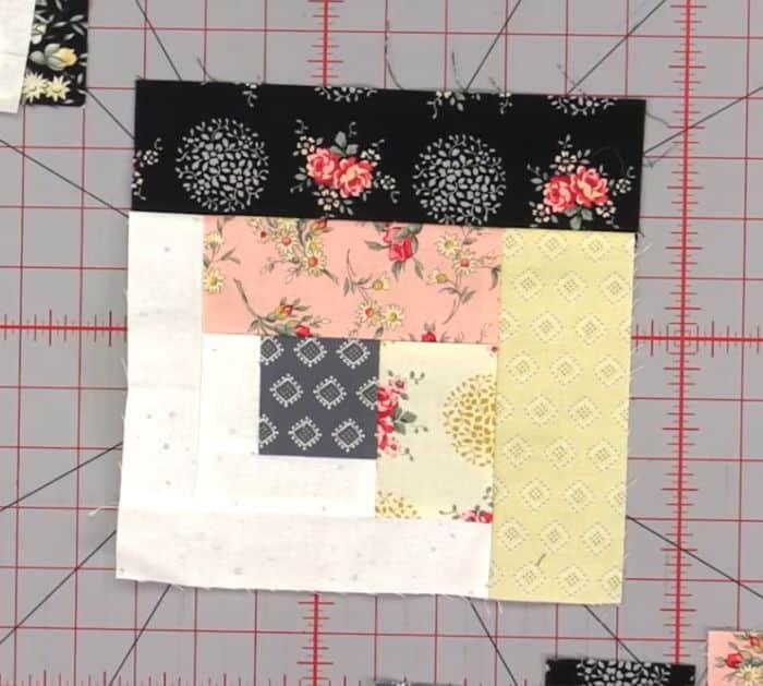 Easy River Log Cabin Quilt Materials
