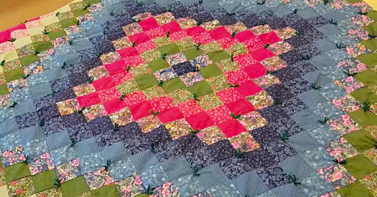 How To Hand Tie A Quilt