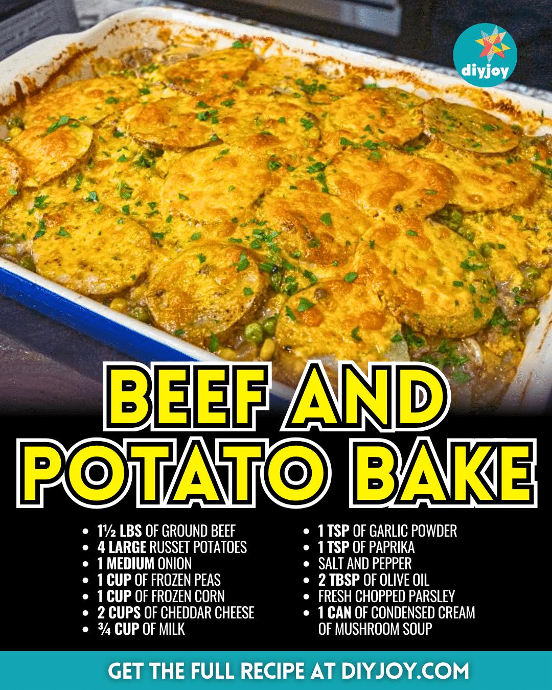 Delicious Beef & Potato Bake Recipe