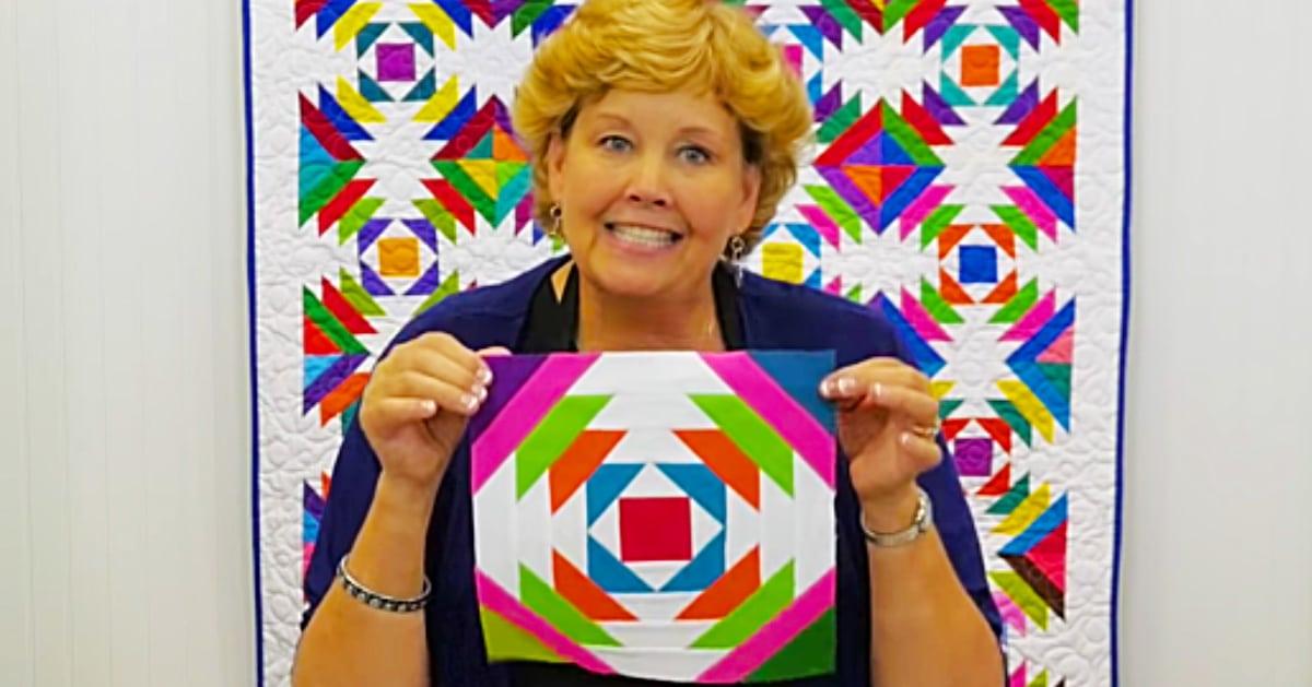 How To Make A Pineapple Quilt With Jenny Doan