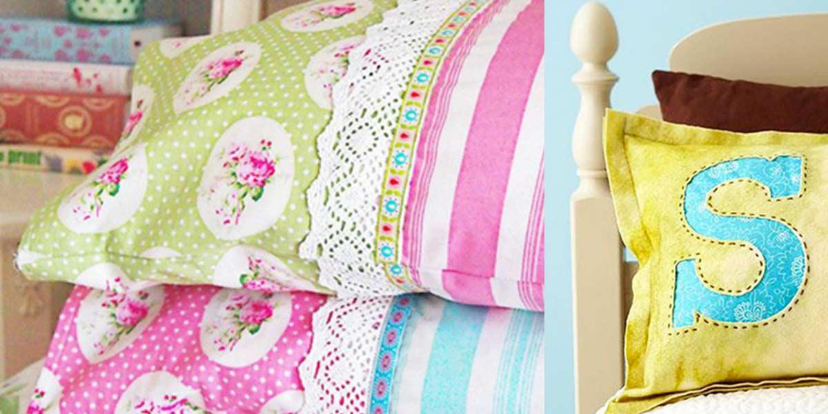 14 DIY Pillowcases : Sewing Tutorials