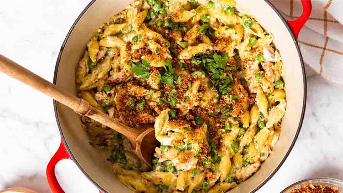 One-Pot Tuna Noodle Casserole Recipe