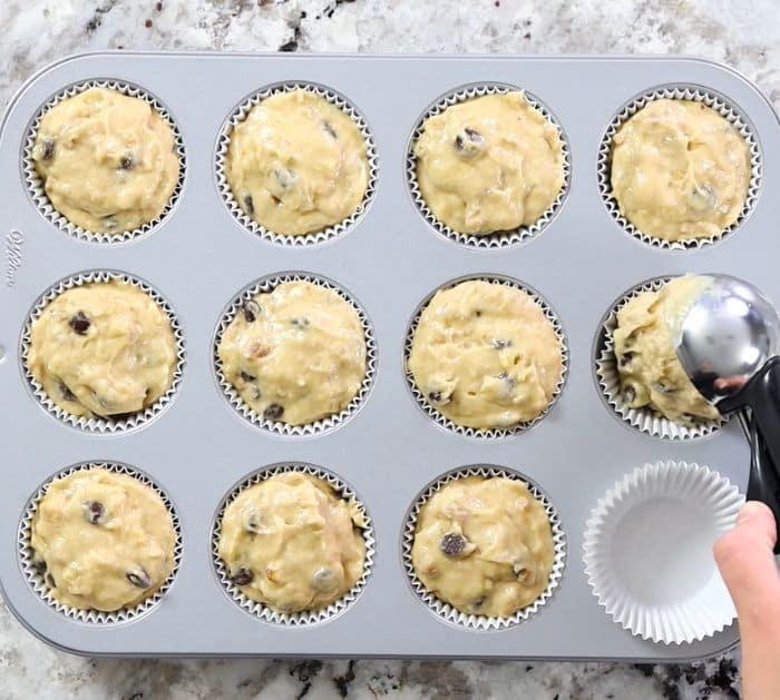 Moist Banana Chocolate Chip Muffins Ingredients