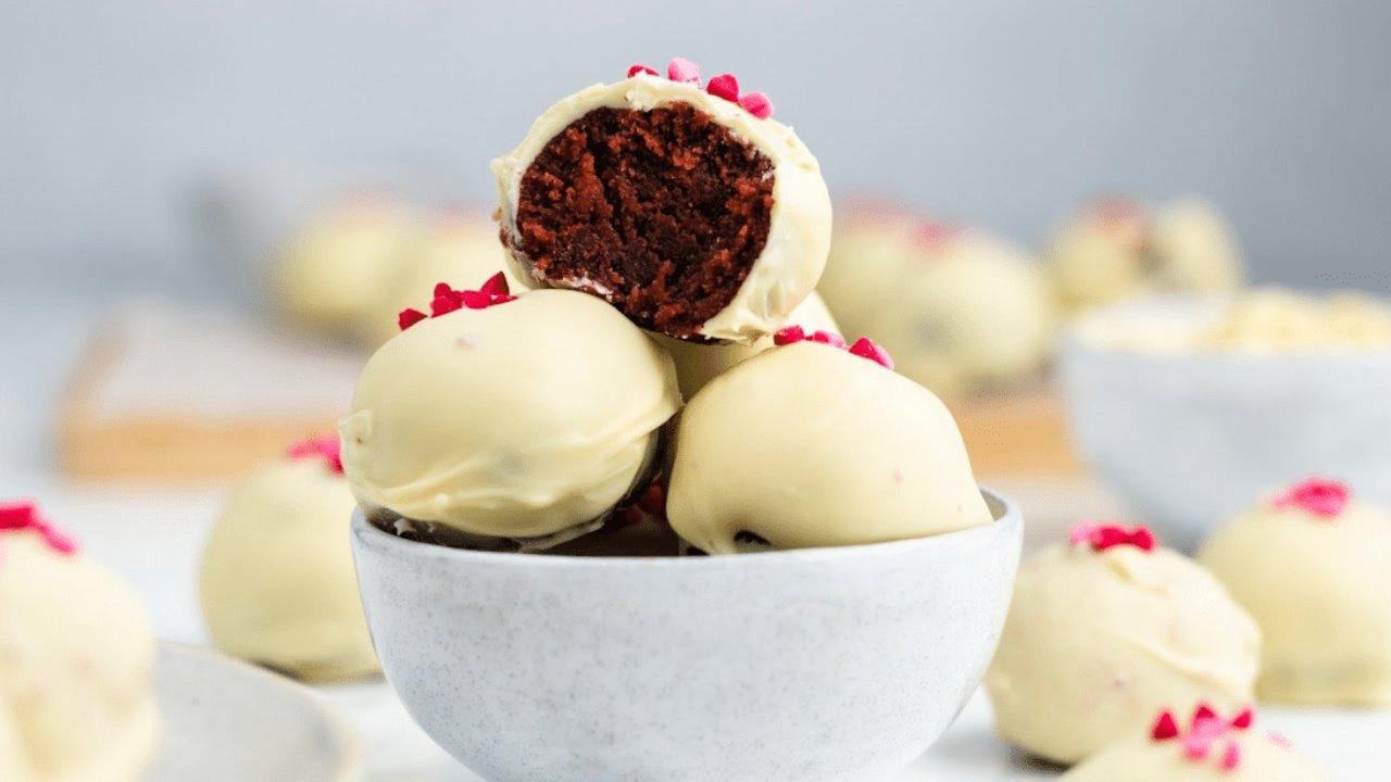 Easy Red Velvet Truffles Recipe