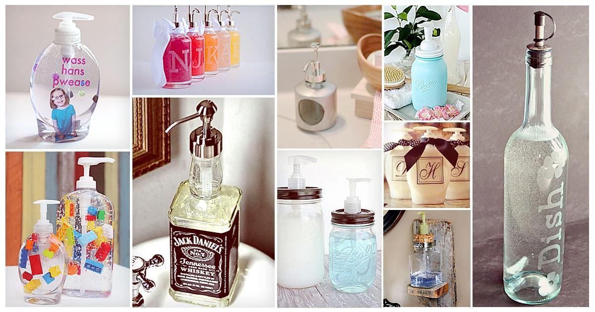 11 DIY Soap Dispensers to Dress Up Your Sink