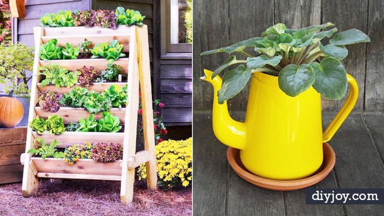 23 DIY Container Gardening Ideas for Small Spaces