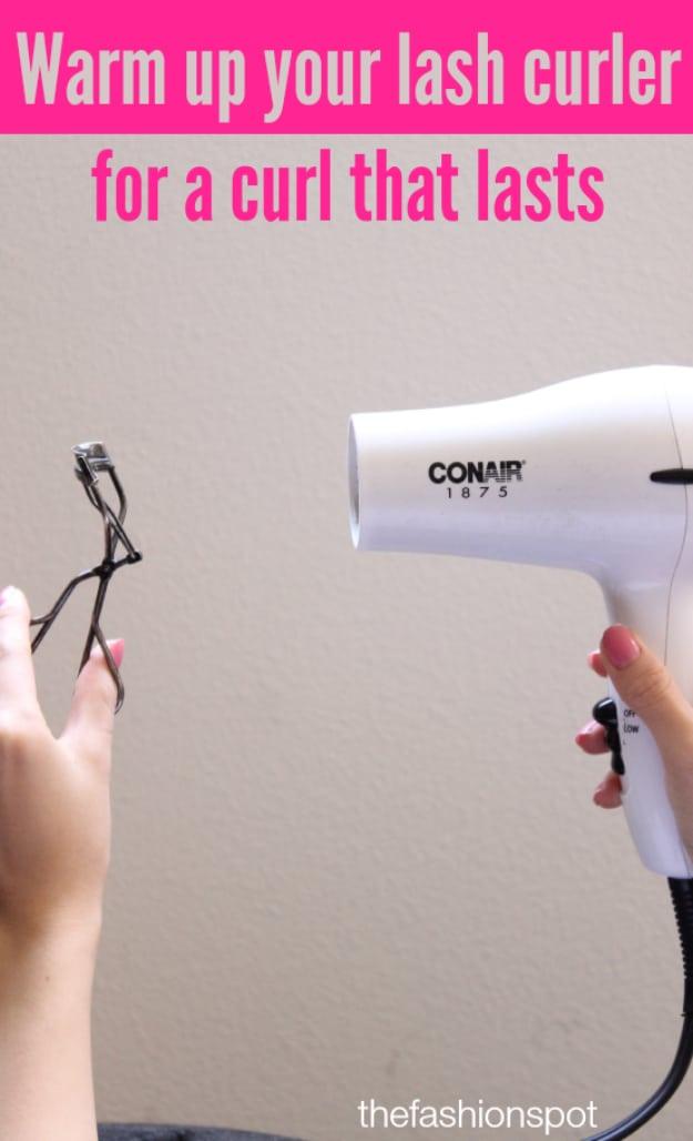Warm Up Your Lash Curler, easy to redo the next time it is needed and the kind of tip that gets remembered and reused