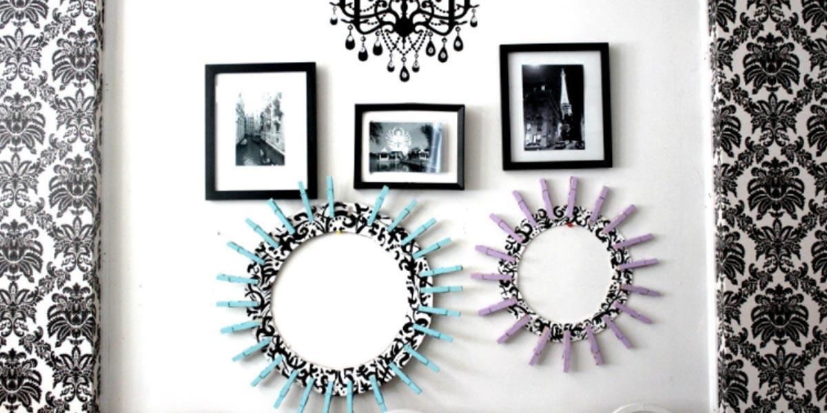 Her Room Decor Is So Stunning With These Super Cool Clothespin Frames!