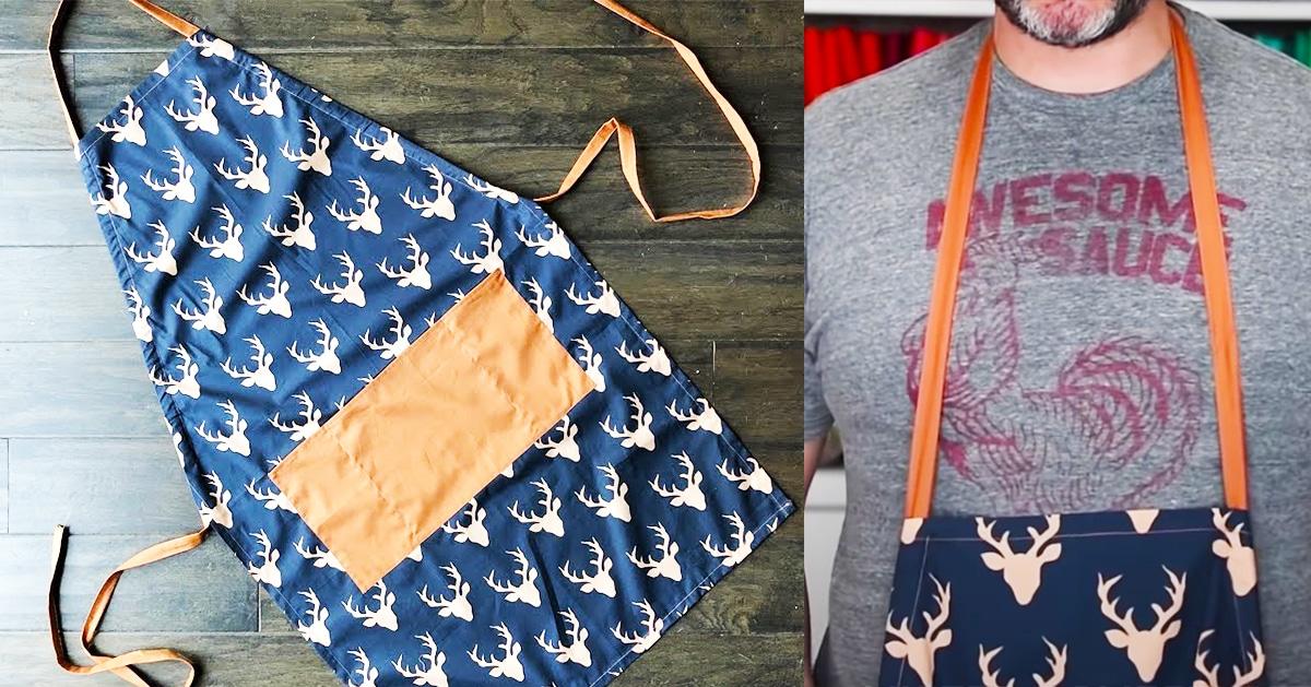 20-Minute DIY Adjustable Apron