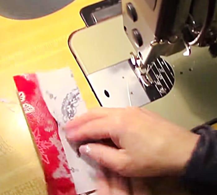 How to make a rail fence table runner quilt top