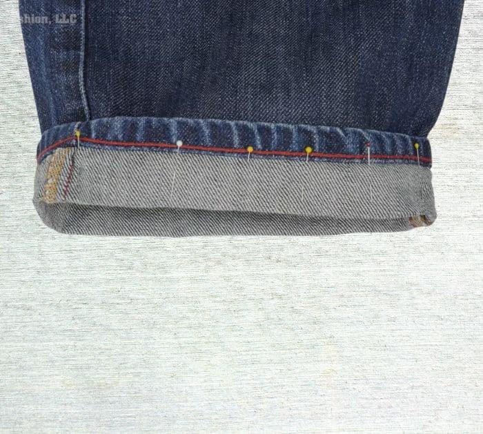 How to Hem Jeans While Keeping Original Hem Tutorial