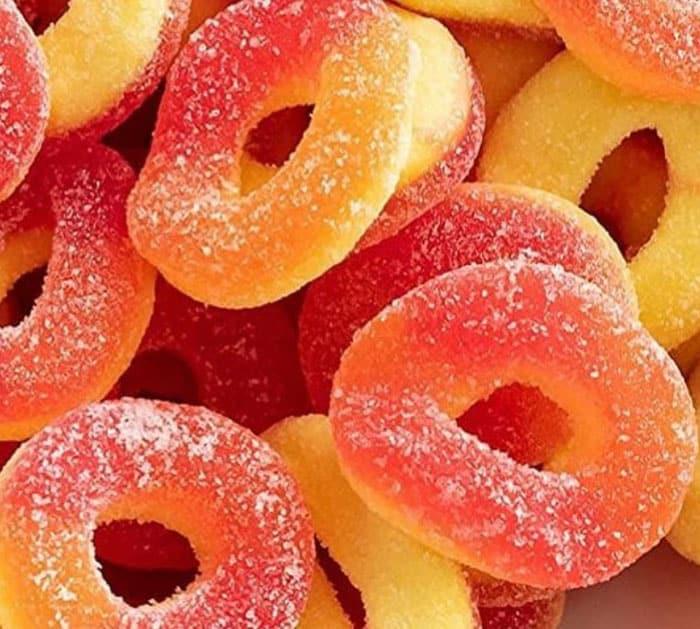 Peach Rings For Peach Paradise - Easy Cocktail