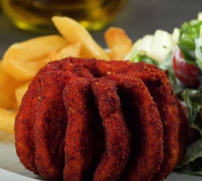 Hasselback Paprika Fried Chicken - Easy Chicken Recipes